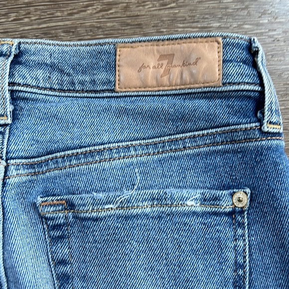 7 for all mankind Roxanne Ankle luxe vintage sz 26 - Picture 8 of 10